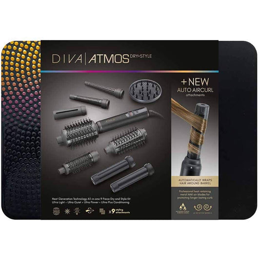 Diva Professional Atmos Dry + Style With Auto Aircurl