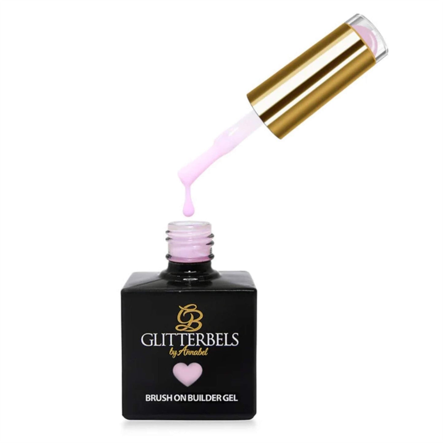 Glitterbels Brush On Builder Gel 17ml - Candy Pie