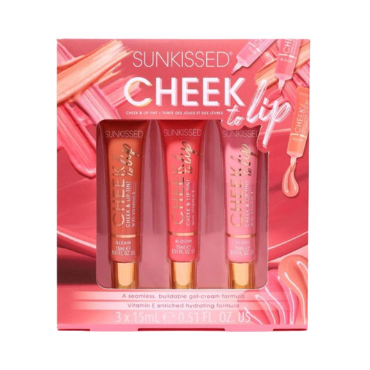 Sunkissed Cheek To Lip Trio Gift Set - 3 x 15ml