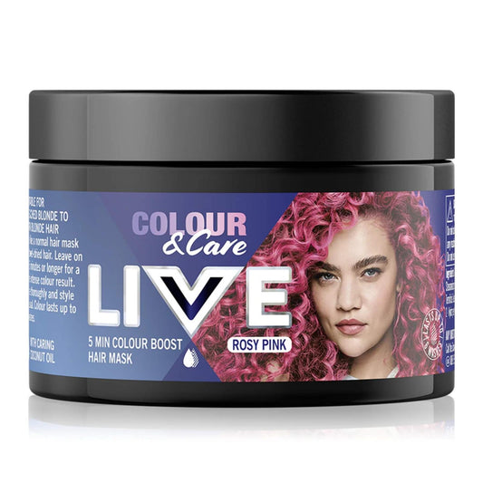 Schwarzkopf Live Colour & Care Hair Mask - Rosy Pink 150ml