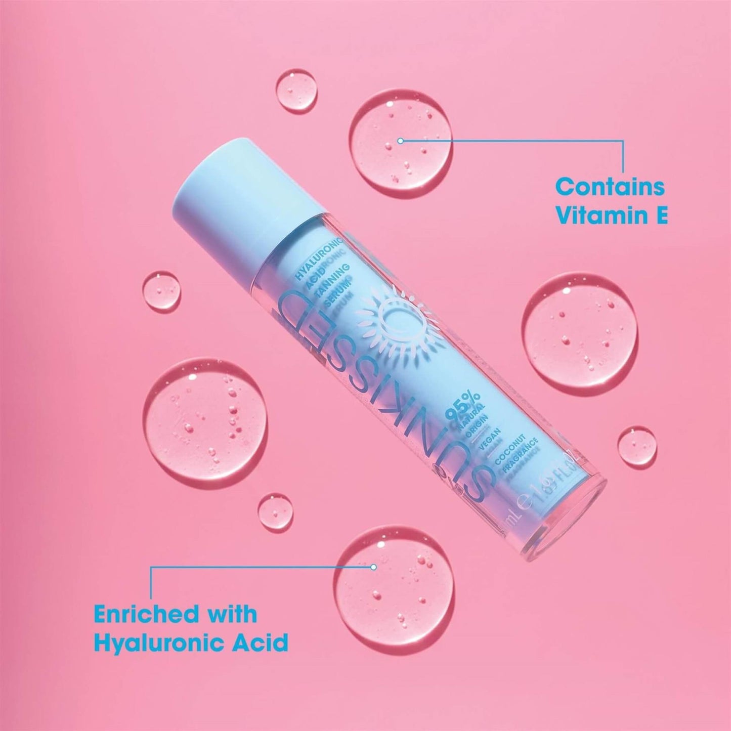 Sunkissed Hyaluronic Acid Tanning Serum 50ml