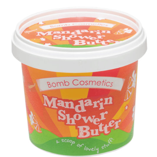 Bomb Cosmetics Cleansing Shower Butter - Mandarin