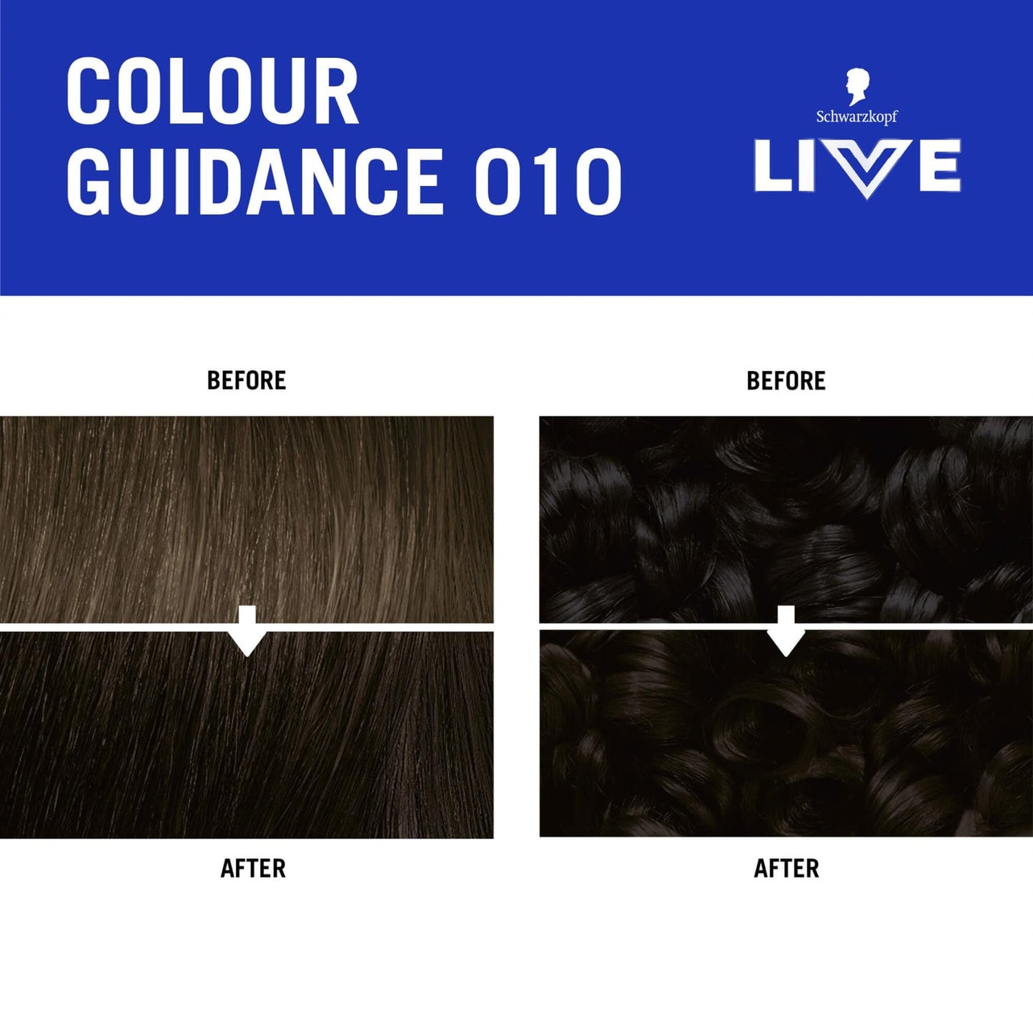 Schwarzkopf LIVE Colour Moment 010 Charcoal Brunette Semi-Permanent Hair Dye