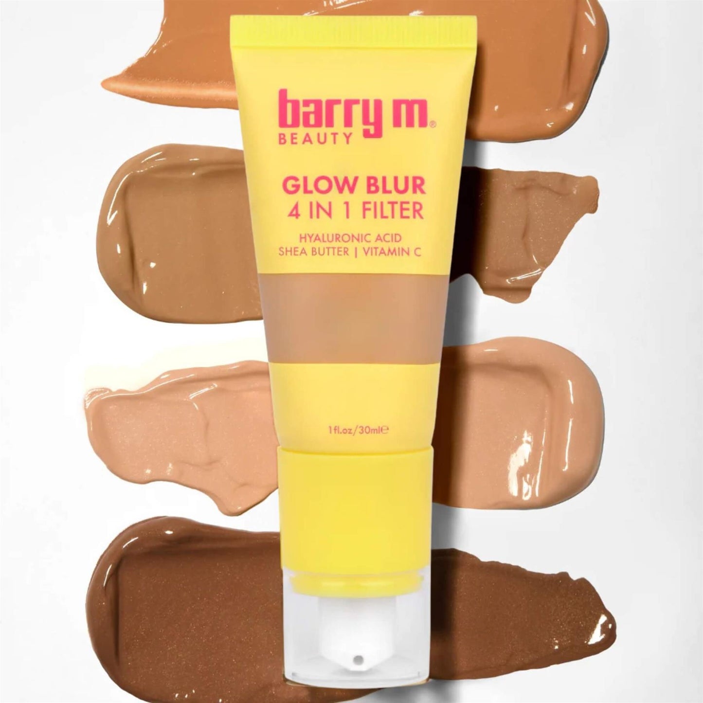 Barry M Glow Blur Tinted Moisturiser 4 in 1 Filter 30ml