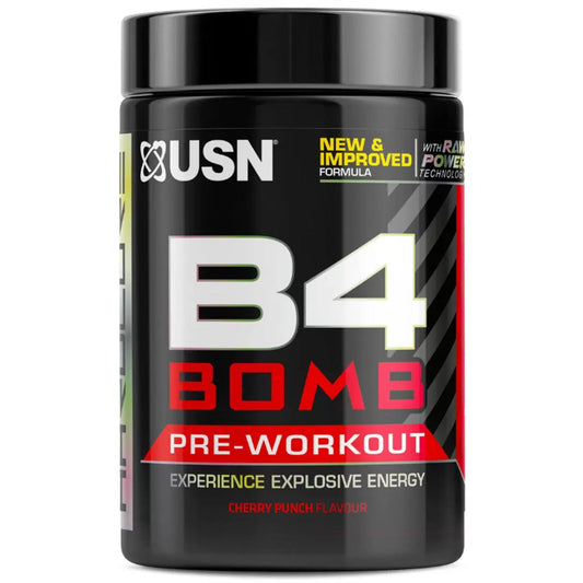 USN B4 Bomb Pre Workout - Cherry Punch - 300g