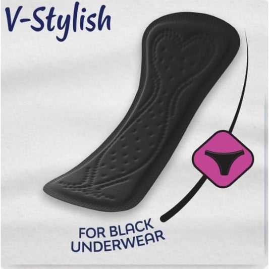 Bodyform Dailies Black Panty Liners 21 Pack