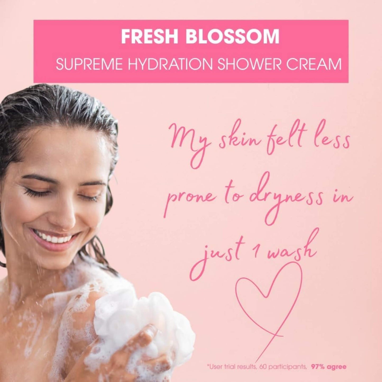 Soft & Gentle Shower Cream Fresh Blossom 400ml