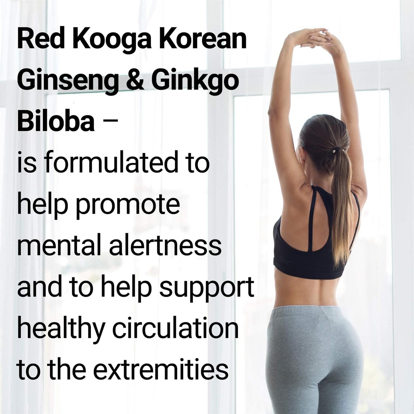 Red Kooga Korean Ginkgo Biloba & Ginseng 32 Tablets