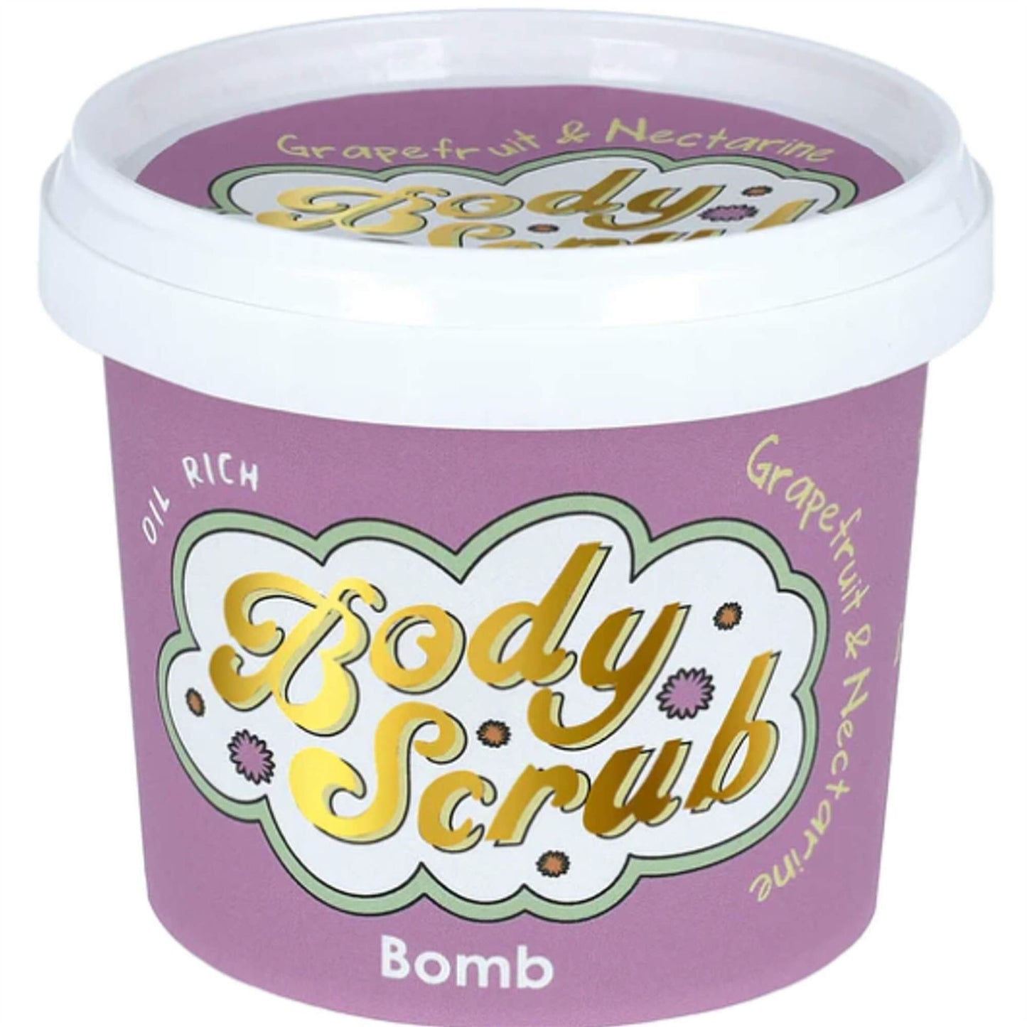 Bomb Cosmetics Body Scrub - Grapefruit & Nectarine - 365ml