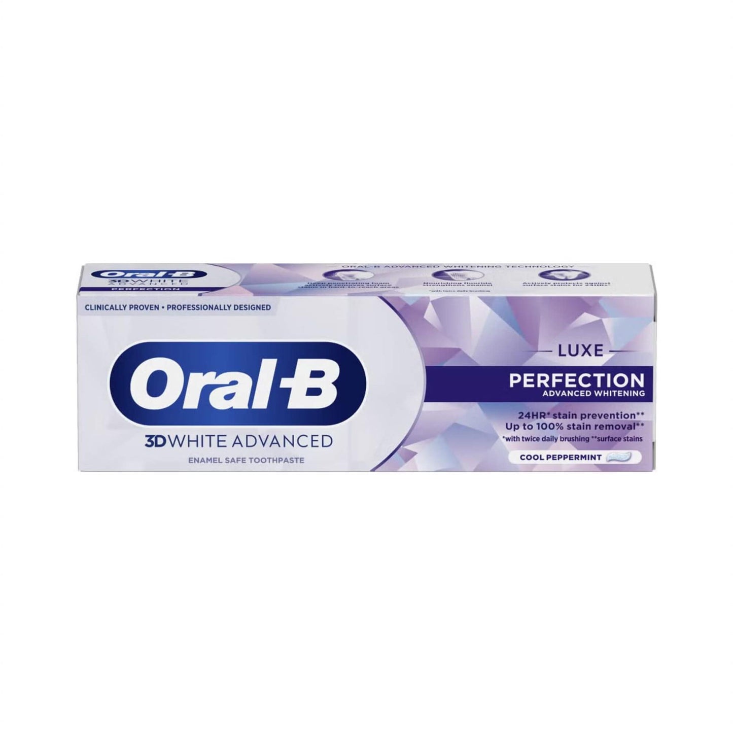 Oral-B 3D White Luxe Perfection Whitening Toothpaste - 75ml