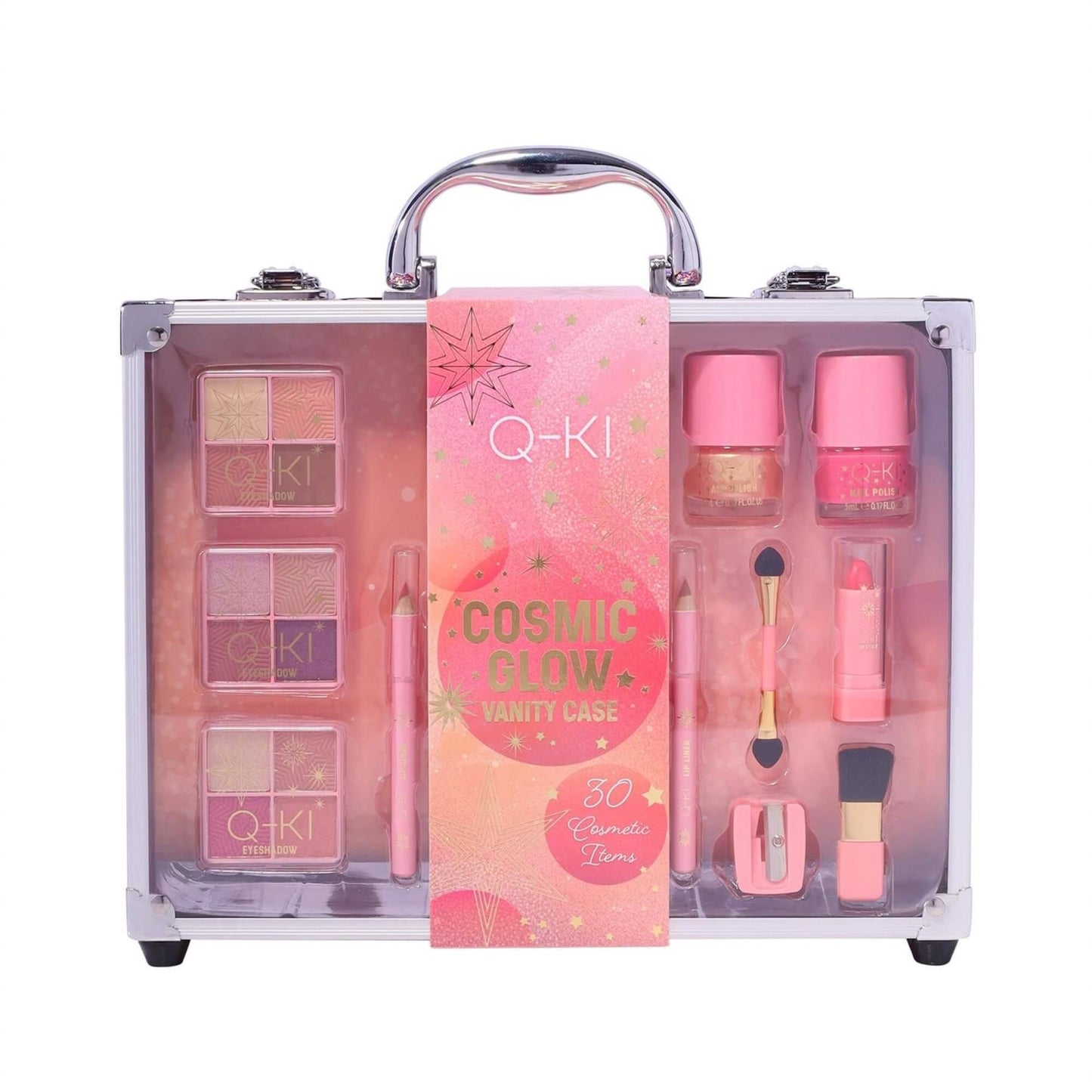 Q-Ki Cosmic Glow Makeup Vanity Case