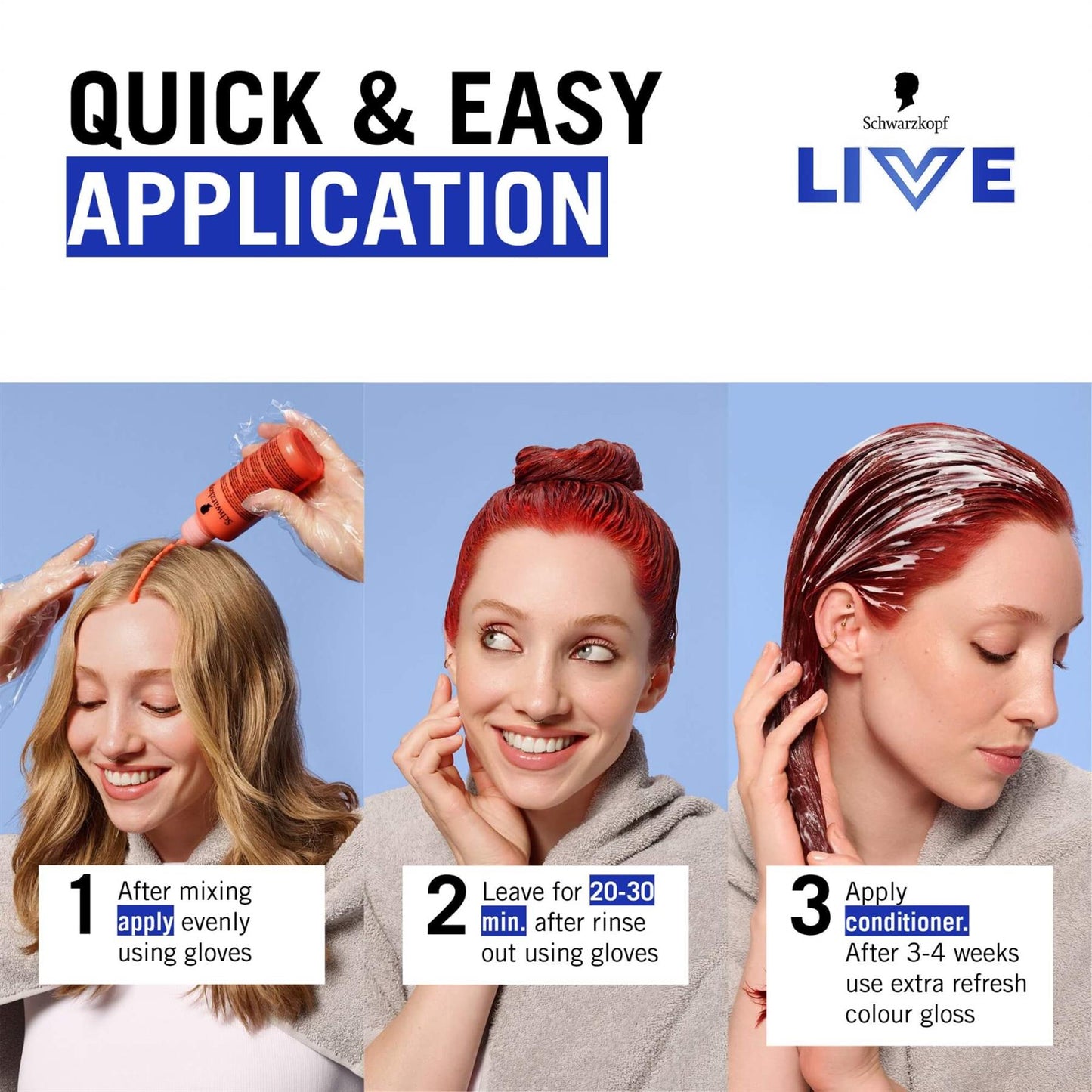 Schwarzkopf LIVE Intense Colour B15 Platinum Blonde Permanent Hair Dye