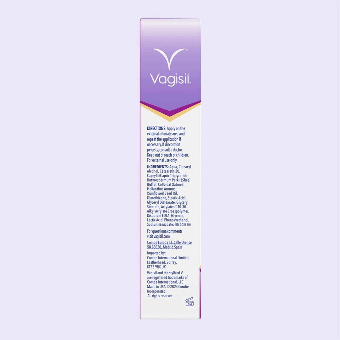 Vagisil Daily Soothe & Protect Cream 30g