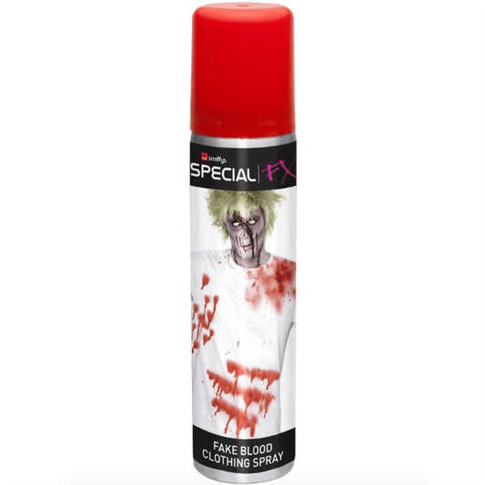 Smiffy's Make Up FX Fake Blood Clothing Spray - 75ml