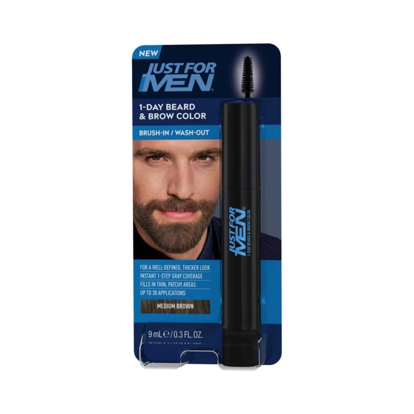 Just For Men 1-Day Beard & Brow Colour 9ml