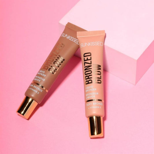 Sunkissed Bronzed Glow Duo Gift Set - 2 x 15ml Liquid Bronzer