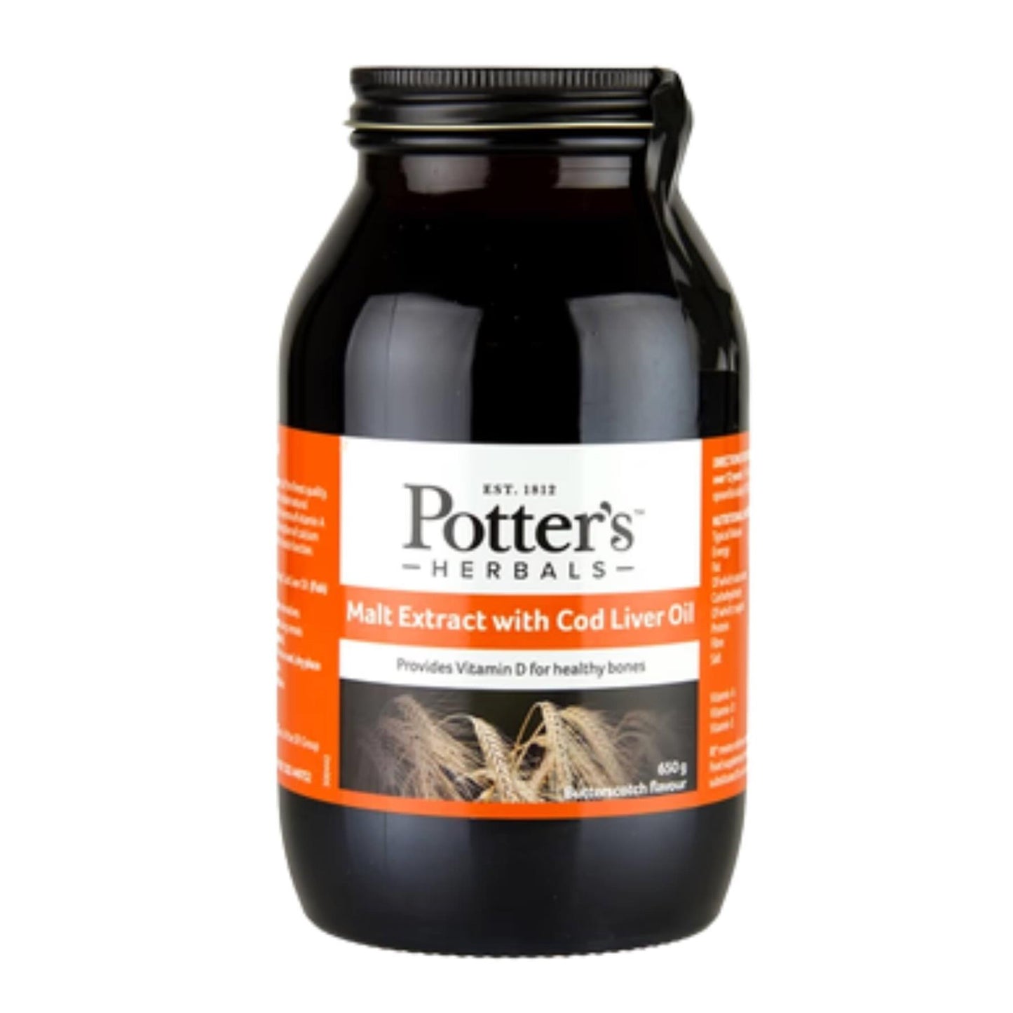 Potter's Malt Extract with Cod Liver Oil 650g