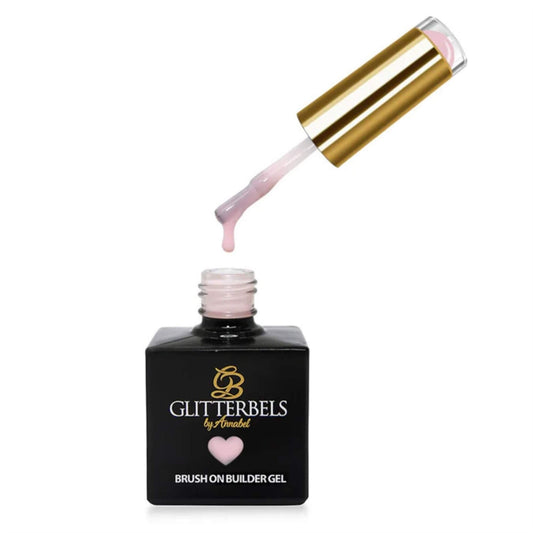 Glitterbels Brush On Builder Gel 17ml - Dolly