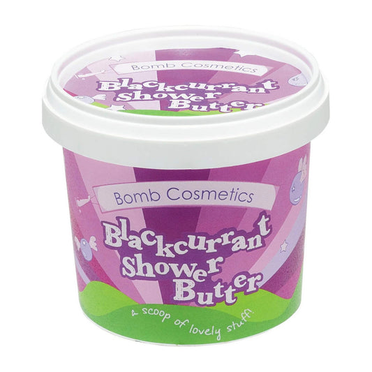 Bomb Cosmetics Cleansing Shower Butter - Blackcurrant - 365ml
