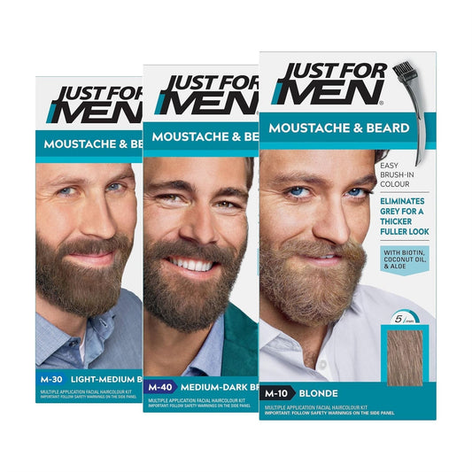 Just For Men Brush In Facial Hair Colour