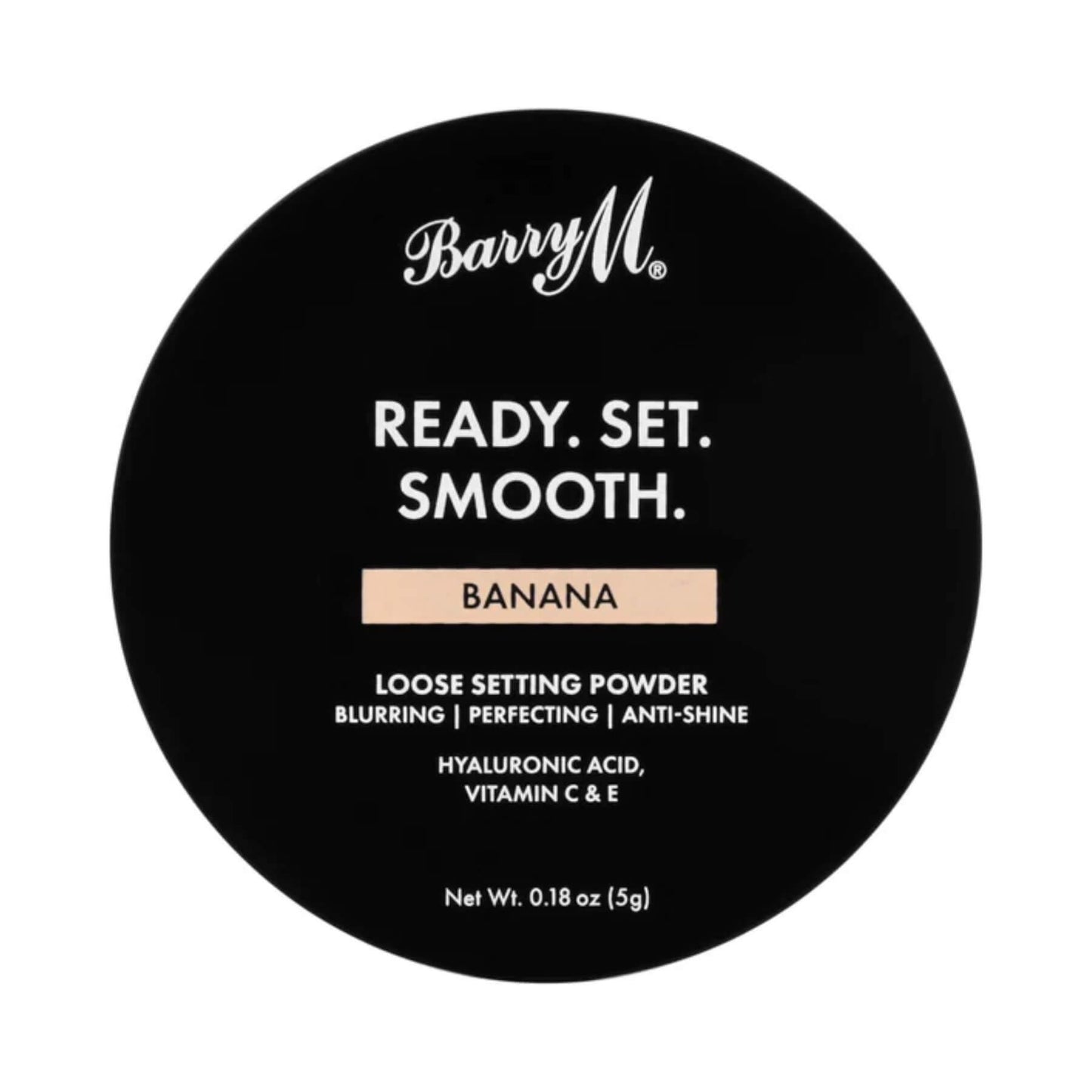Barry M Ready, Set, Smooth Loose Powder Banana 5g