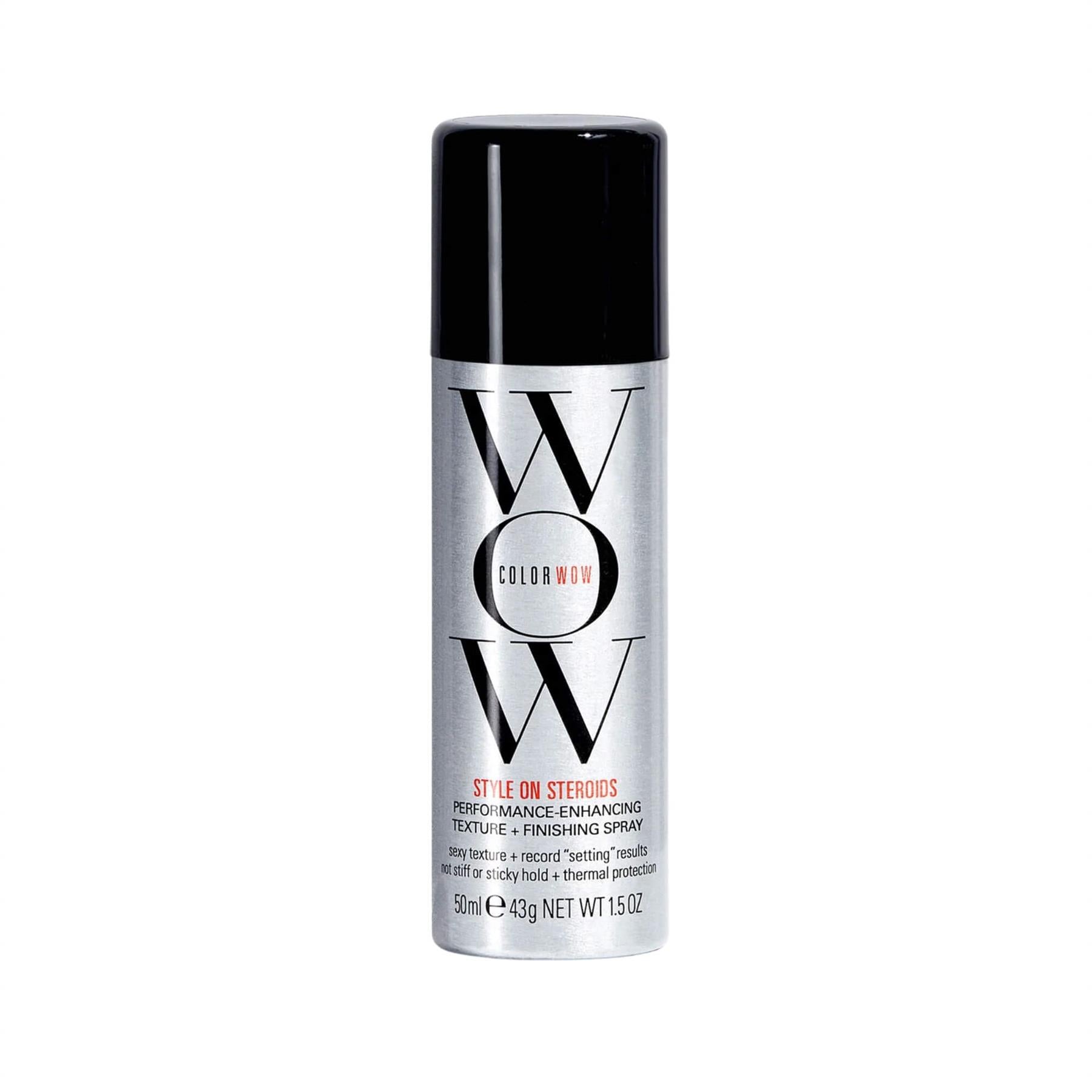 Color Wow Style on Steroids travel size 50ml mini texture spray isolated cutout