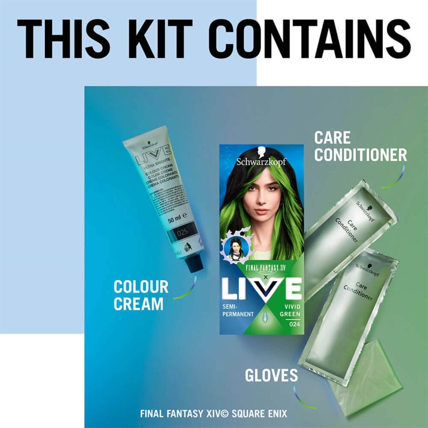 Schwarzkopf Live Ultra Brights Or Pastel - Final Fantasy