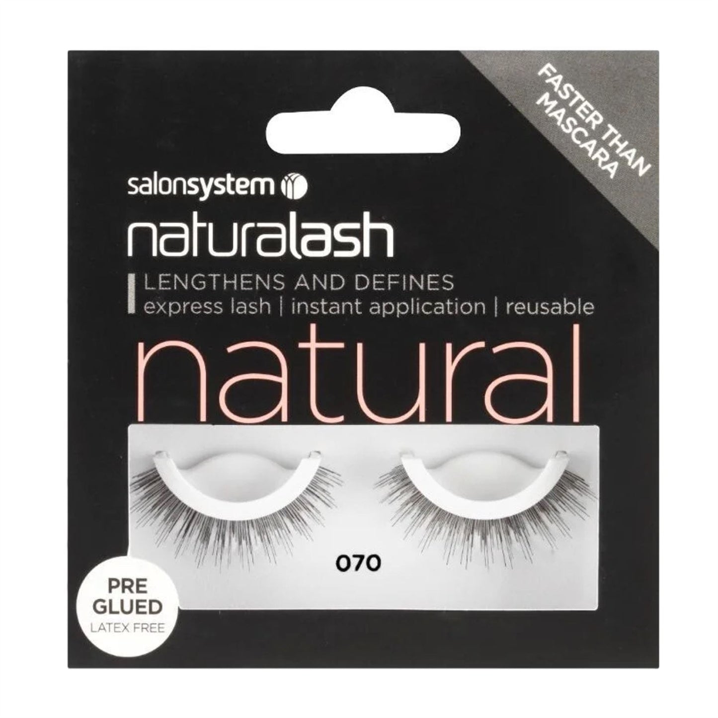 Salon System Naturalash Strip Lashes - Natural 070