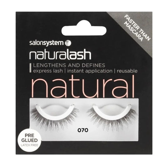Salon System Naturalash Strip Lashes - Natural 070