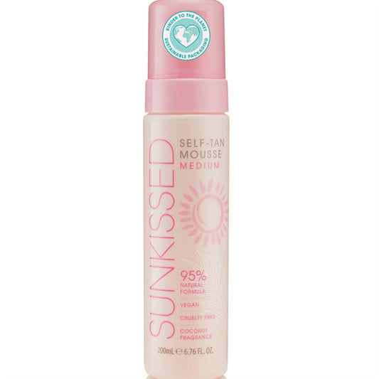 Sunkissed Self Tan Mousse - Medium