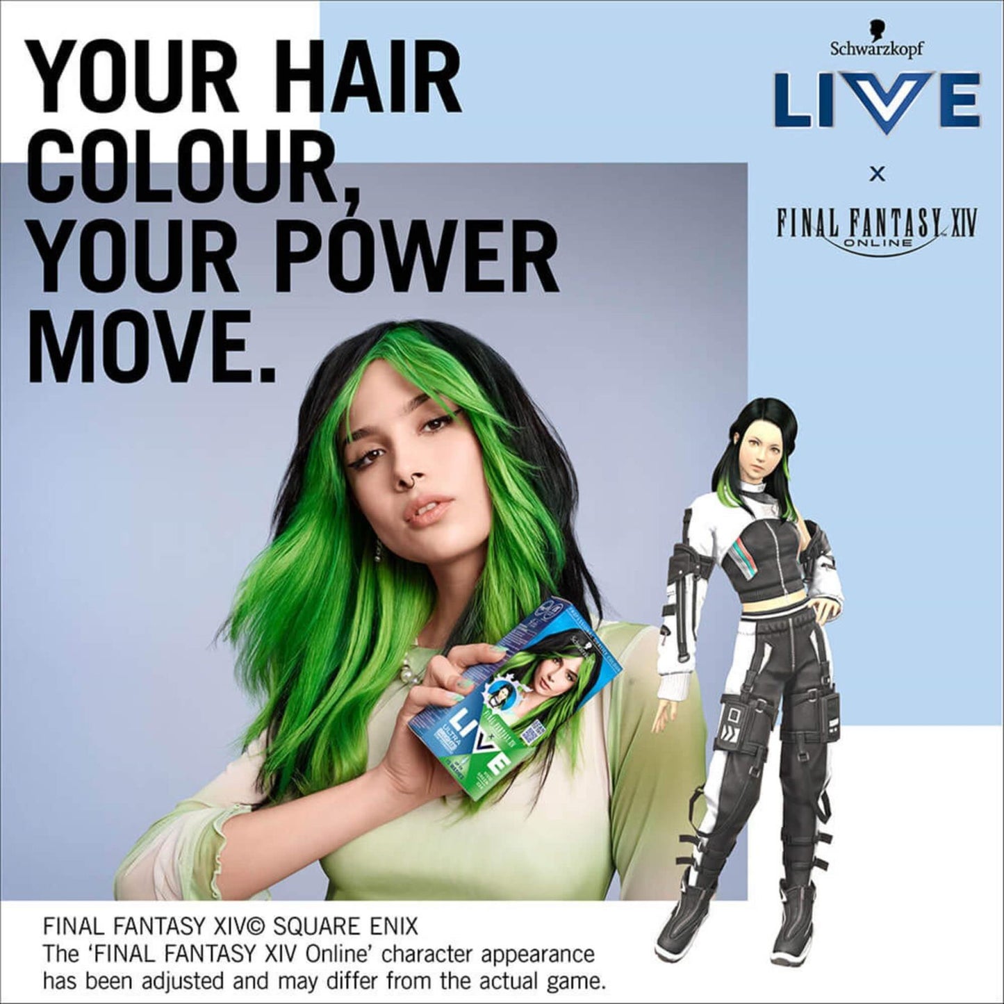 Schwarzkopf Live Ultra Brights Or Pastel - Final Fantasy