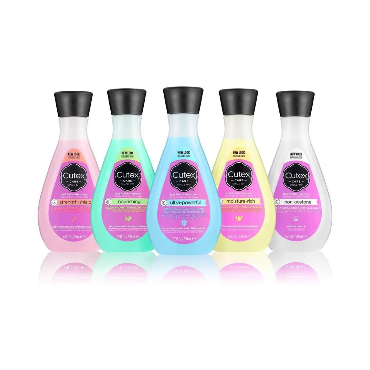 Cutex Non-Acetone Nail Polish Remover - Safe for Artificial & False Nails