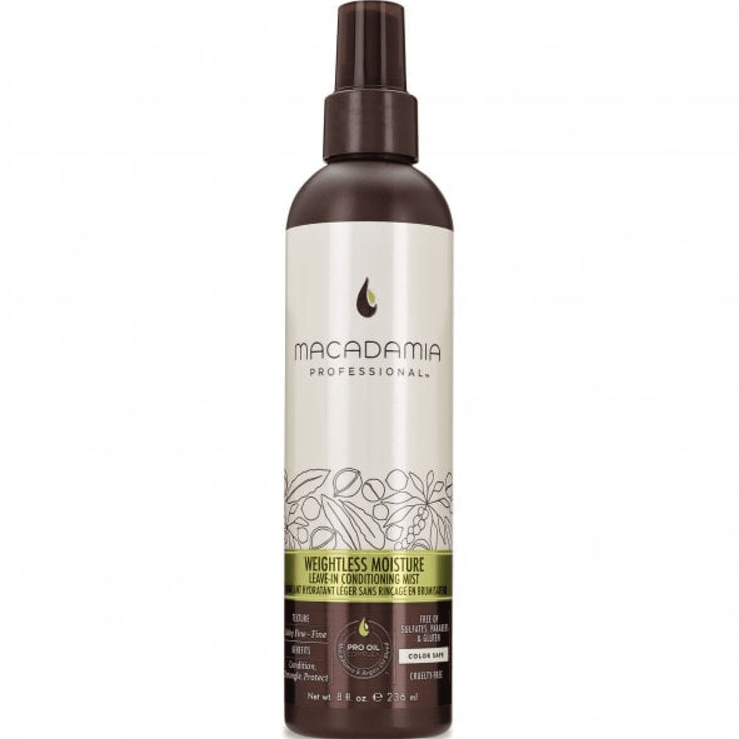 Macadamia Oil Weightless Leave In Conditioning Mist