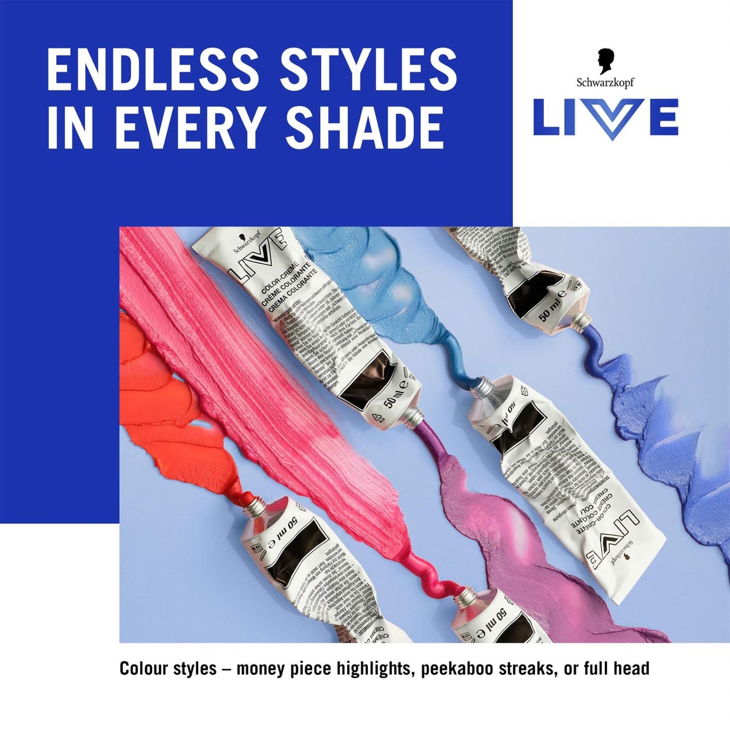 Schwarzkopf LIVE Colour Moment 010 Charcoal Brunette Semi-Permanent Hair Dye