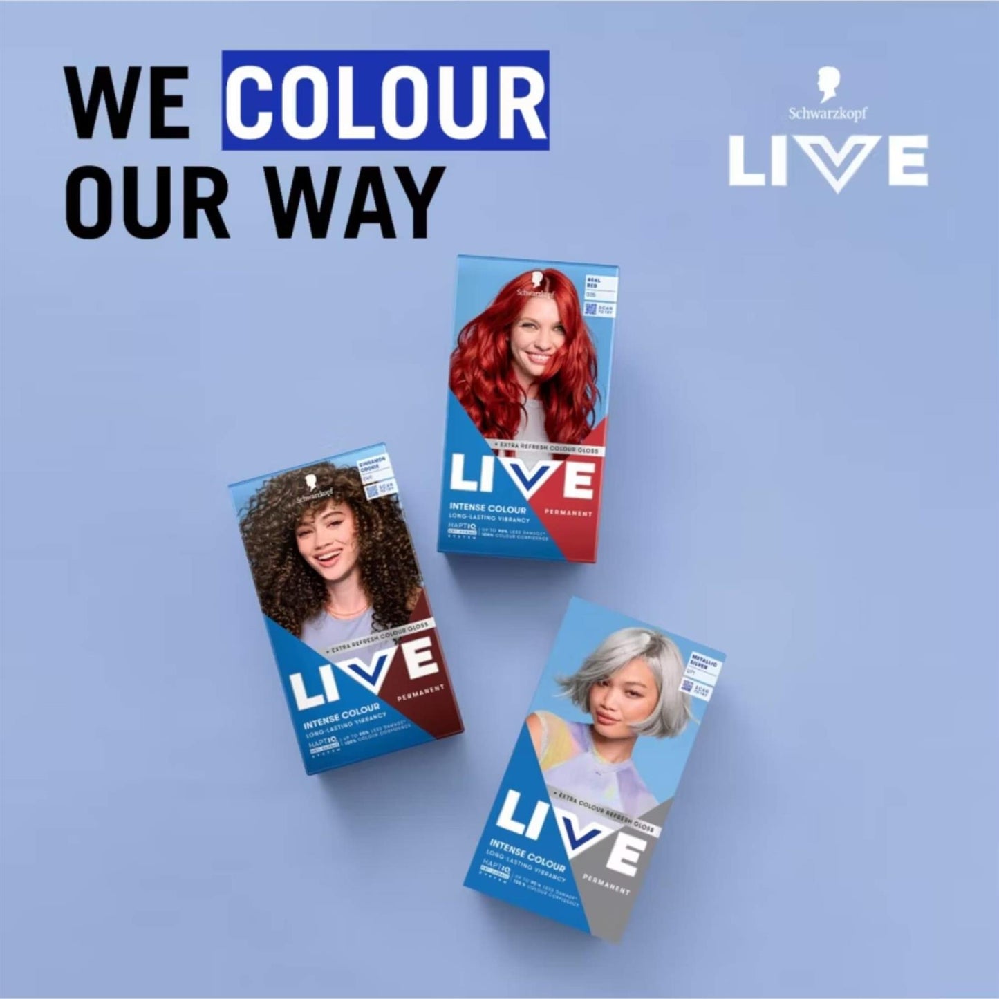 Schwarzkopf LIVE Intense Colour U71 Metallic Silver Permanent Hair Dye