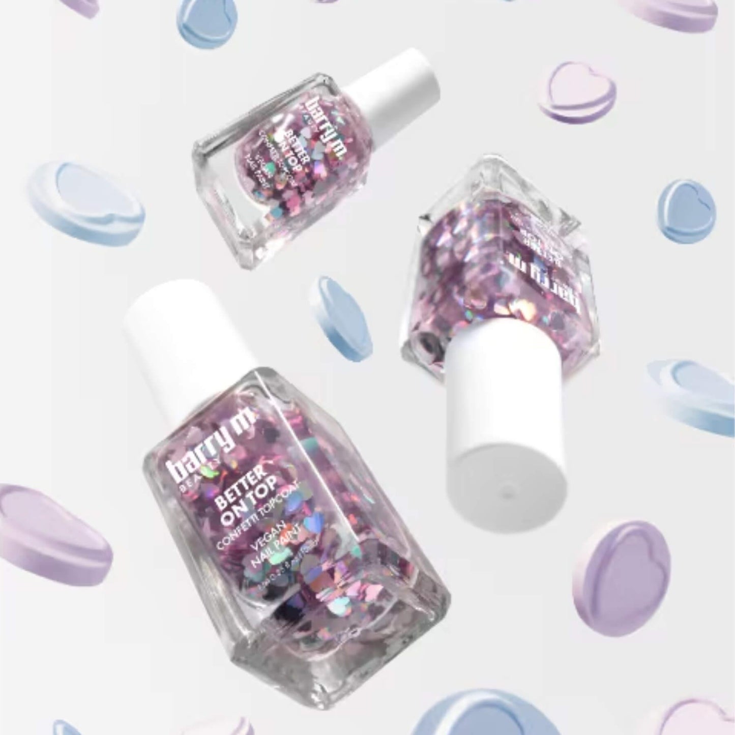 Barry M Better On Top Confetti Topcoat 10ml
