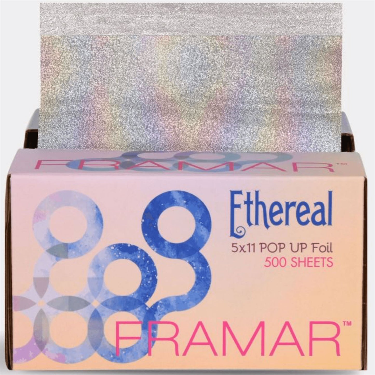 Framar Ethereal Pop Up Hair Foil Sheets - 500 Sheets - 5 x 11 Inches