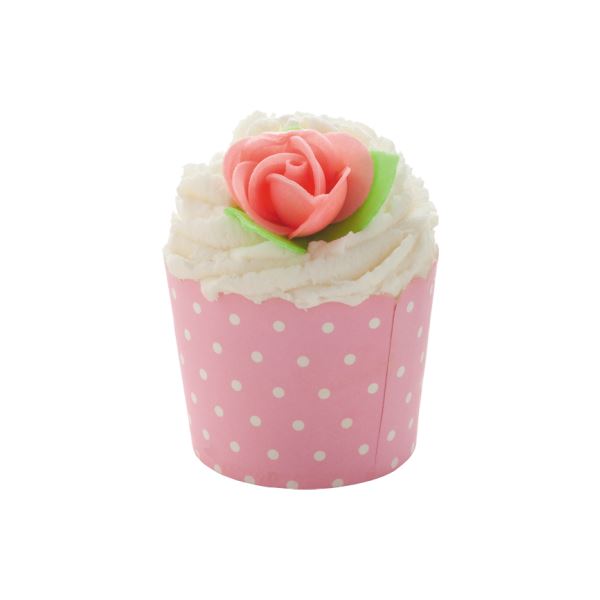 Bomb Cosmetics Cocoa Swirl - Pink Polka