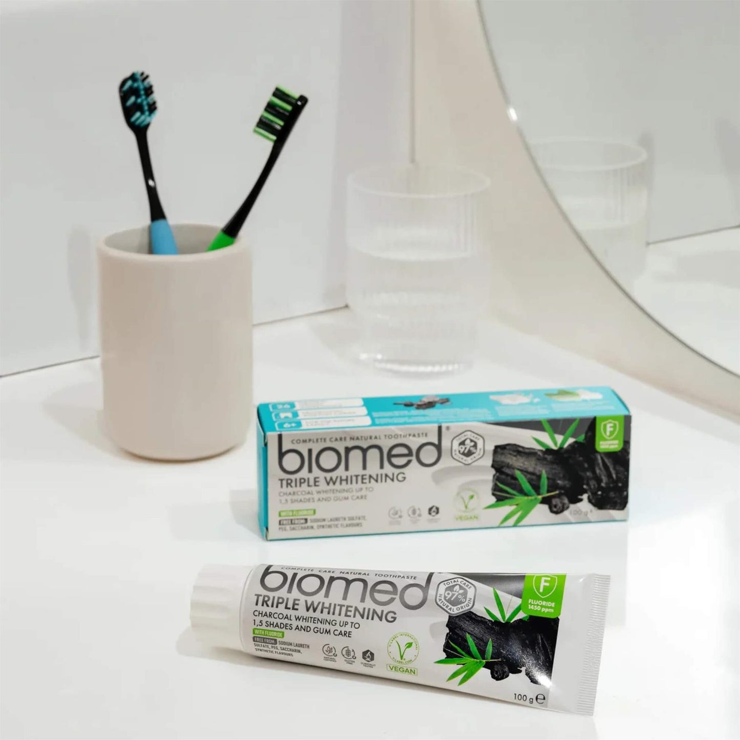 BIOMED Triple Whitening 97% Natural Toothpaste 100g