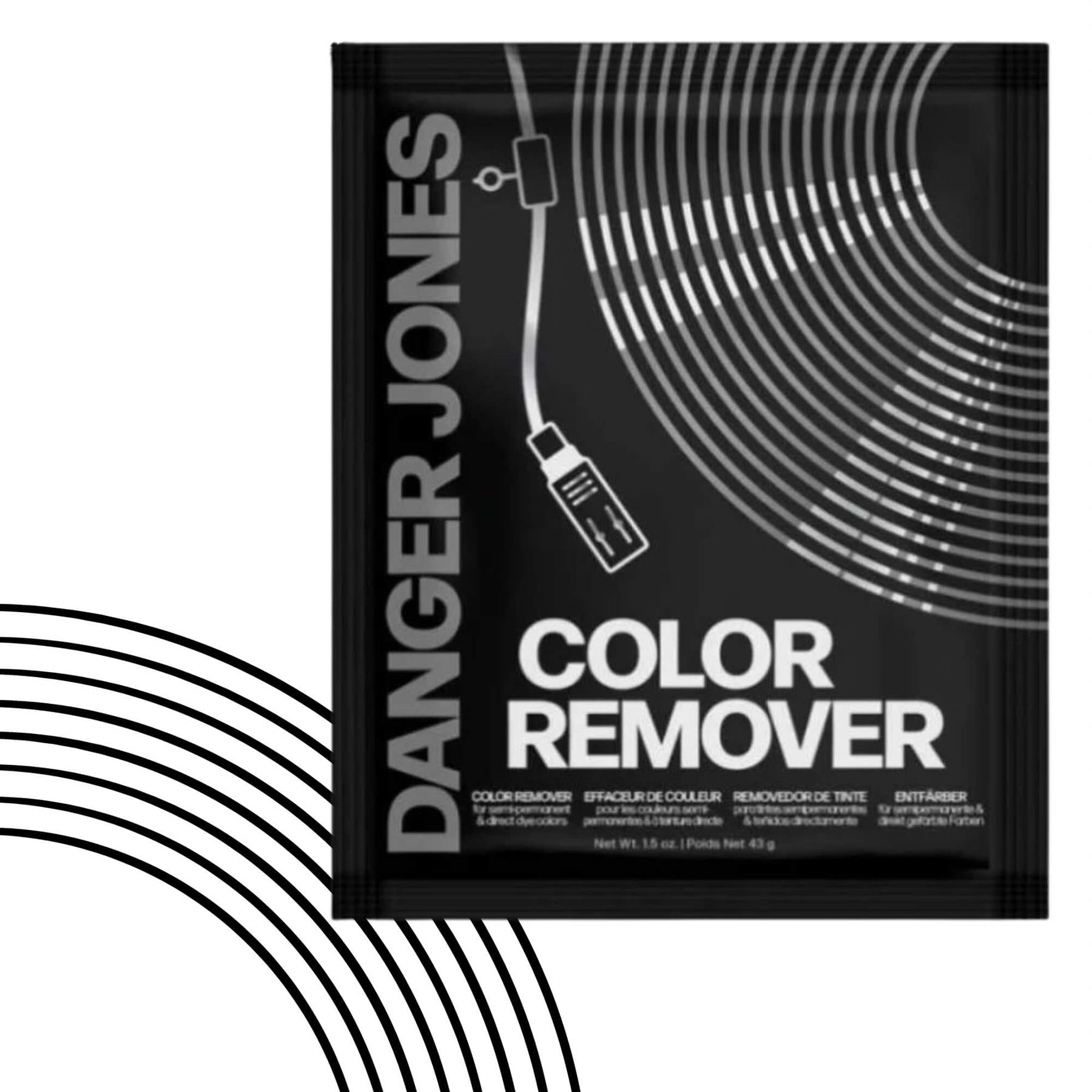 Danger Jones Color Remover 43g single-use packet for professional semi-permanent and direct dye removal