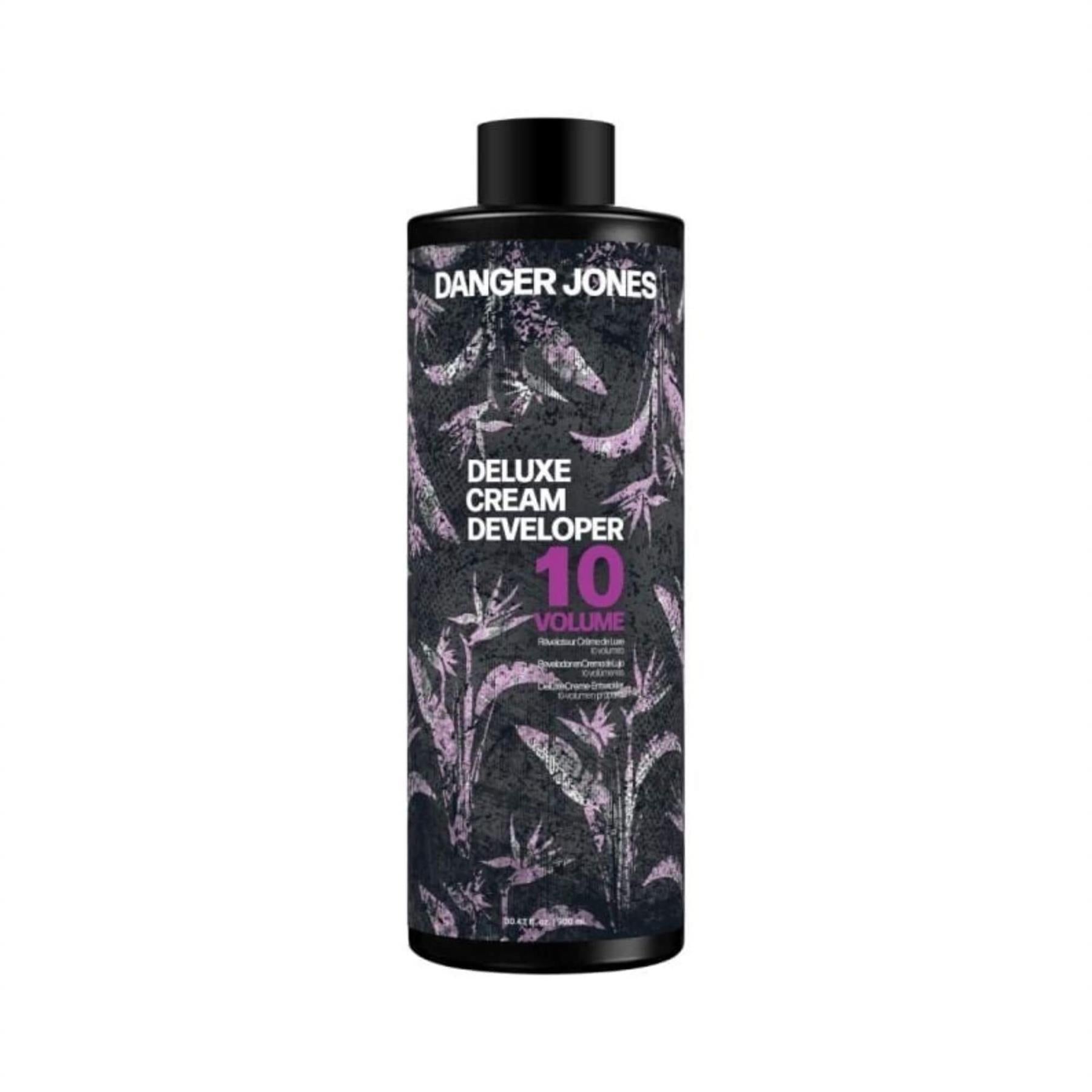 Danger Jones Deluxe Cream Developer 10 Volume 946ml professional 3% activator for controlled hair lightening and Artistic Toners