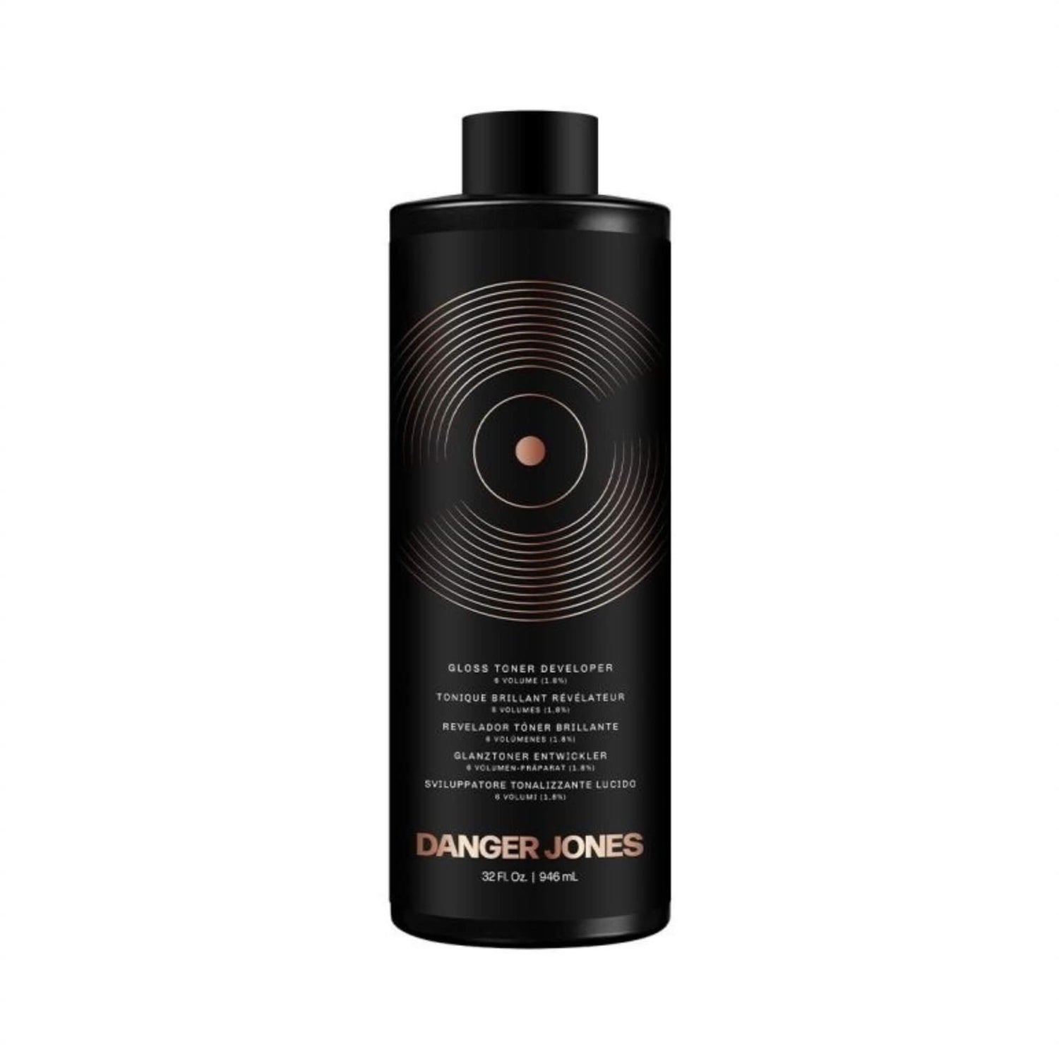 Danger Jones Gloss Toner Developer 946ml 6 Volume 1.8 percent for professional hair toning and high-shine results