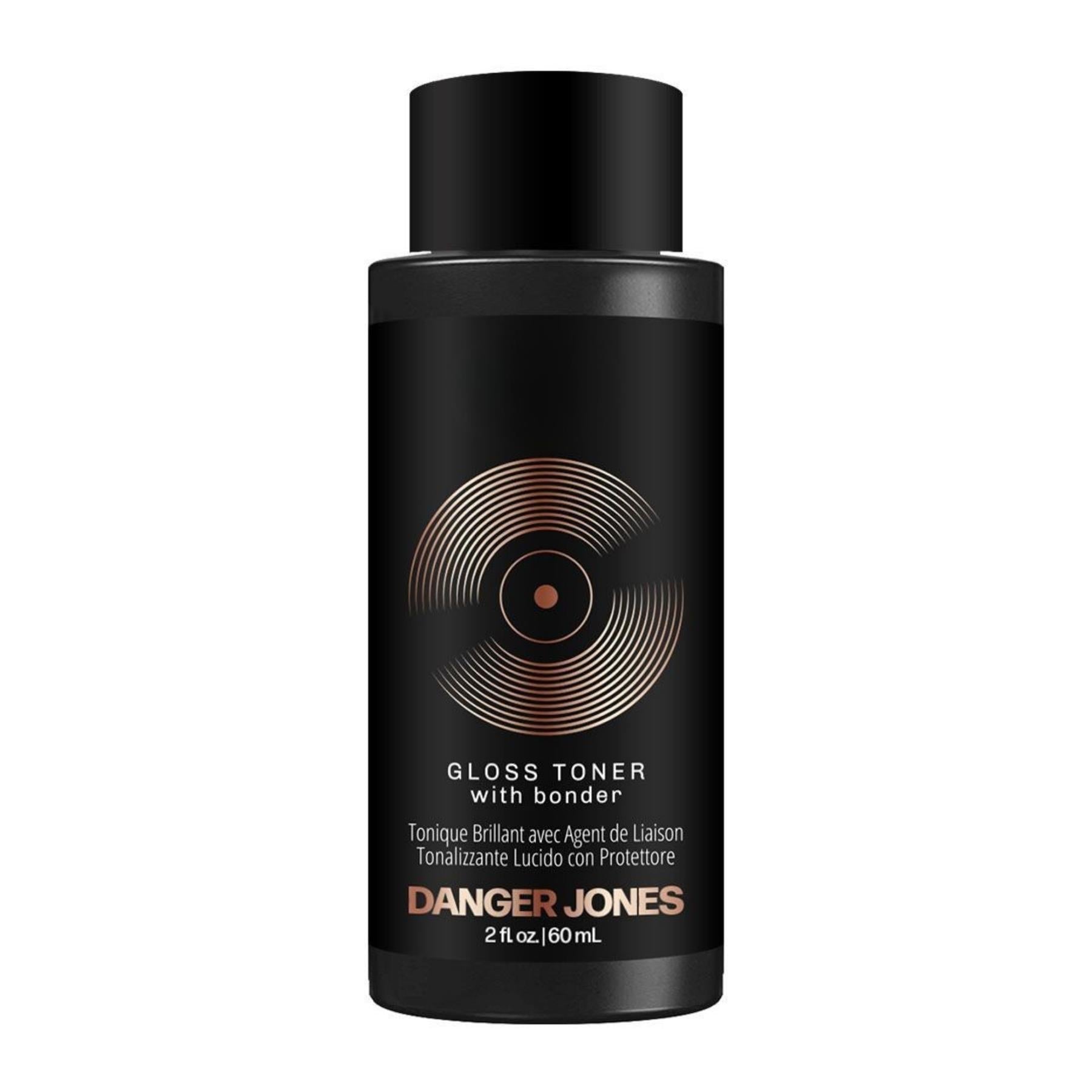 Danger Jones Gloss Toner with Bonder 60ml professional zero-lift hair toner for high-shine results