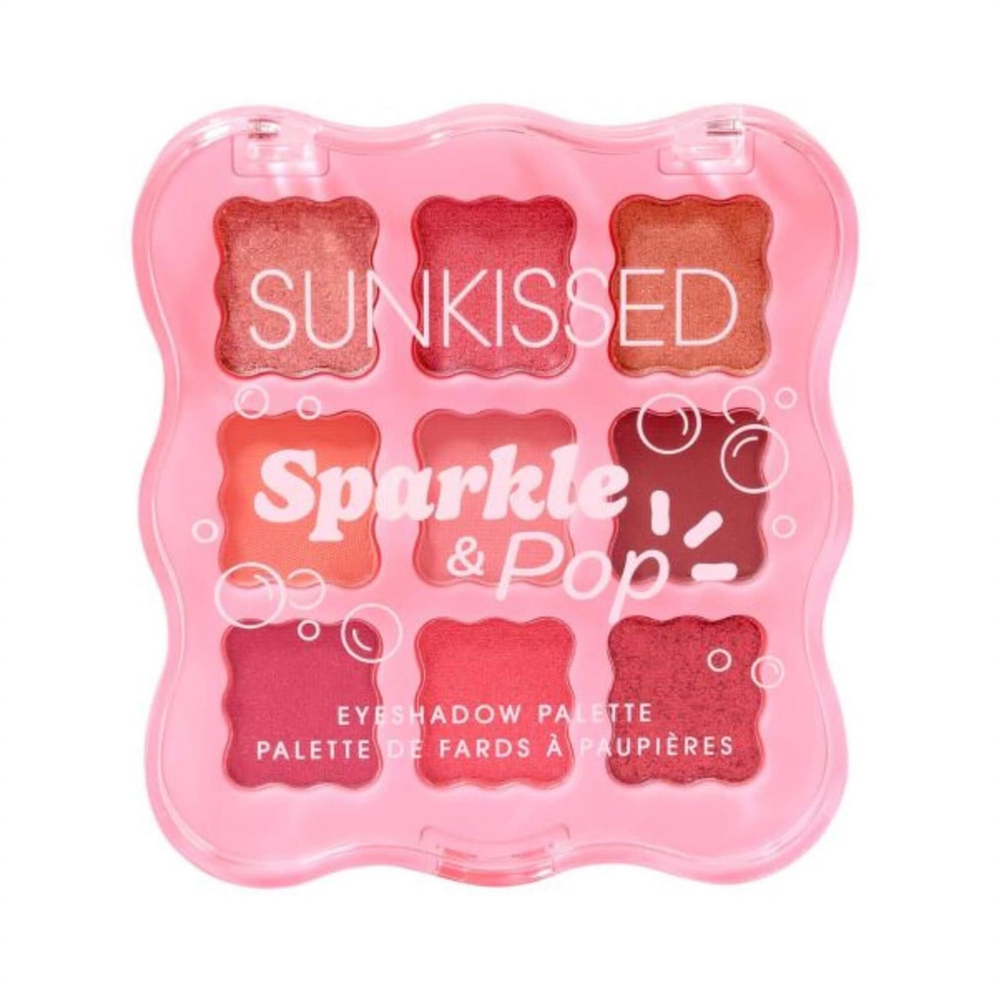 Sunkissed Sparkle & Pop Eyeshadow Palette 9 x 0.7g Shades