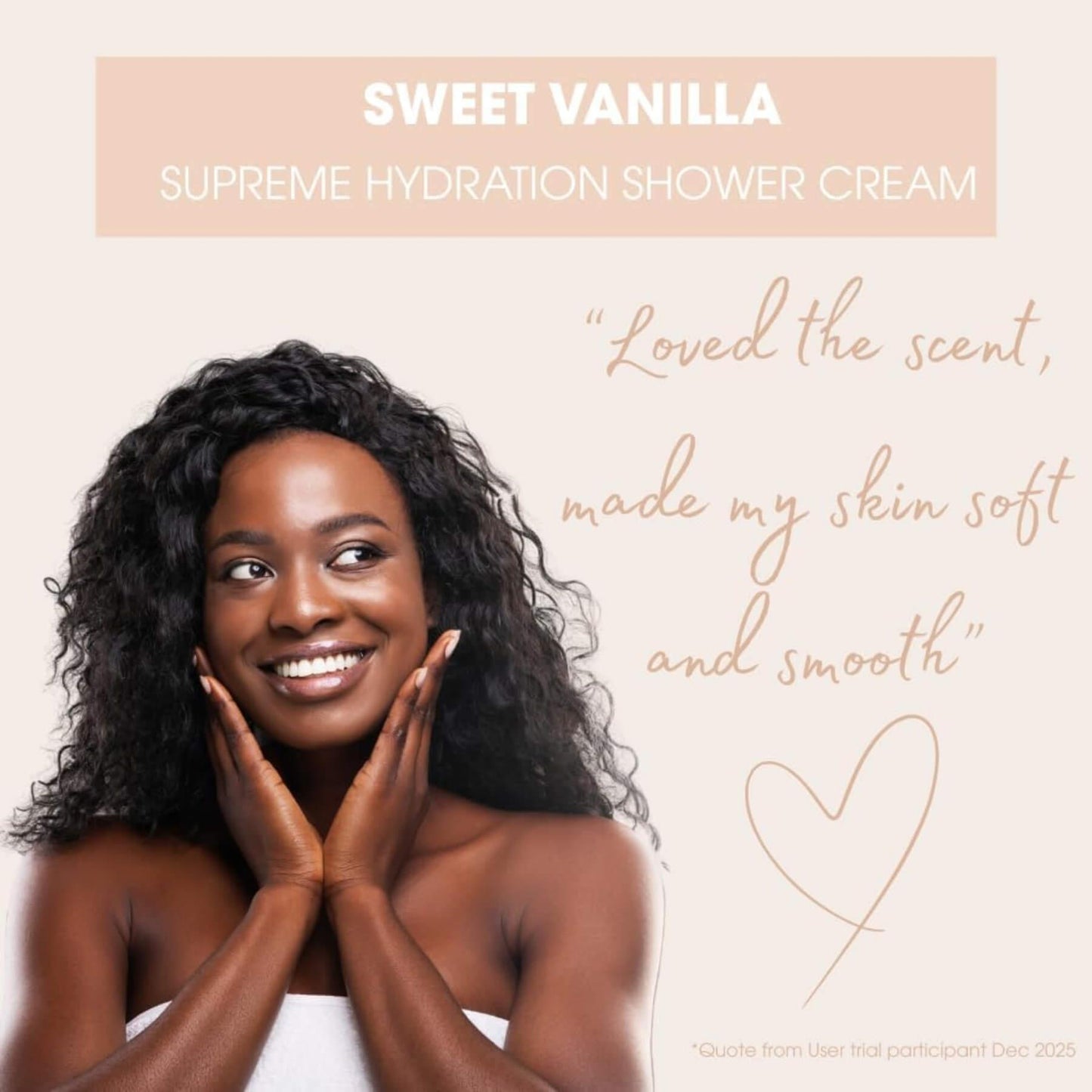 Soft & Gentle Shower Cream Sweet Vanilla 400ml