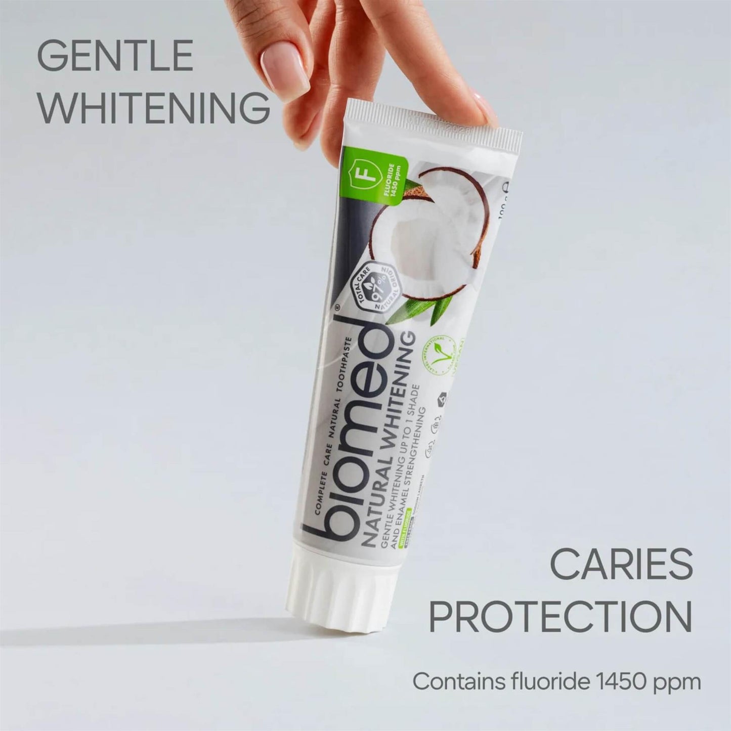 BIOMED Natural Whitening 97% Natural Toothpaste 100g