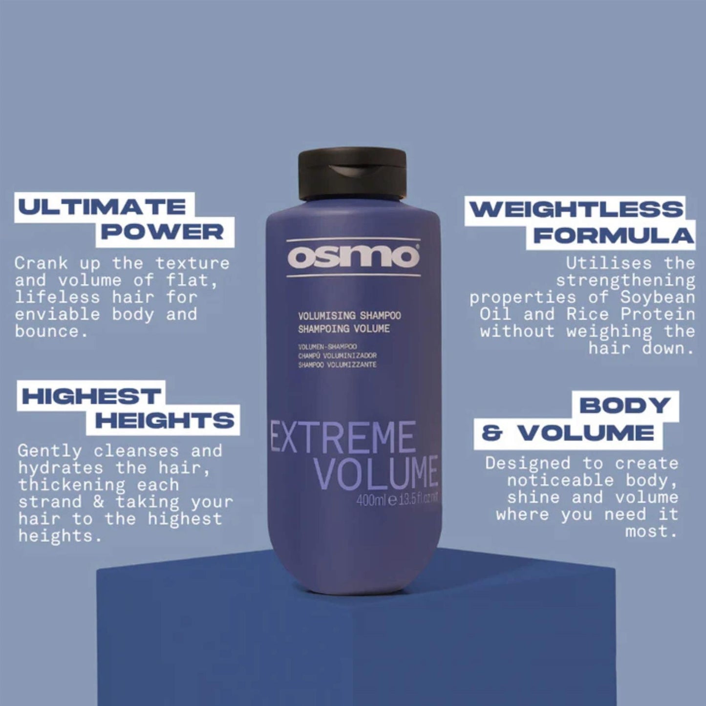 Osmo Extreme Volume Volumising Shampoo