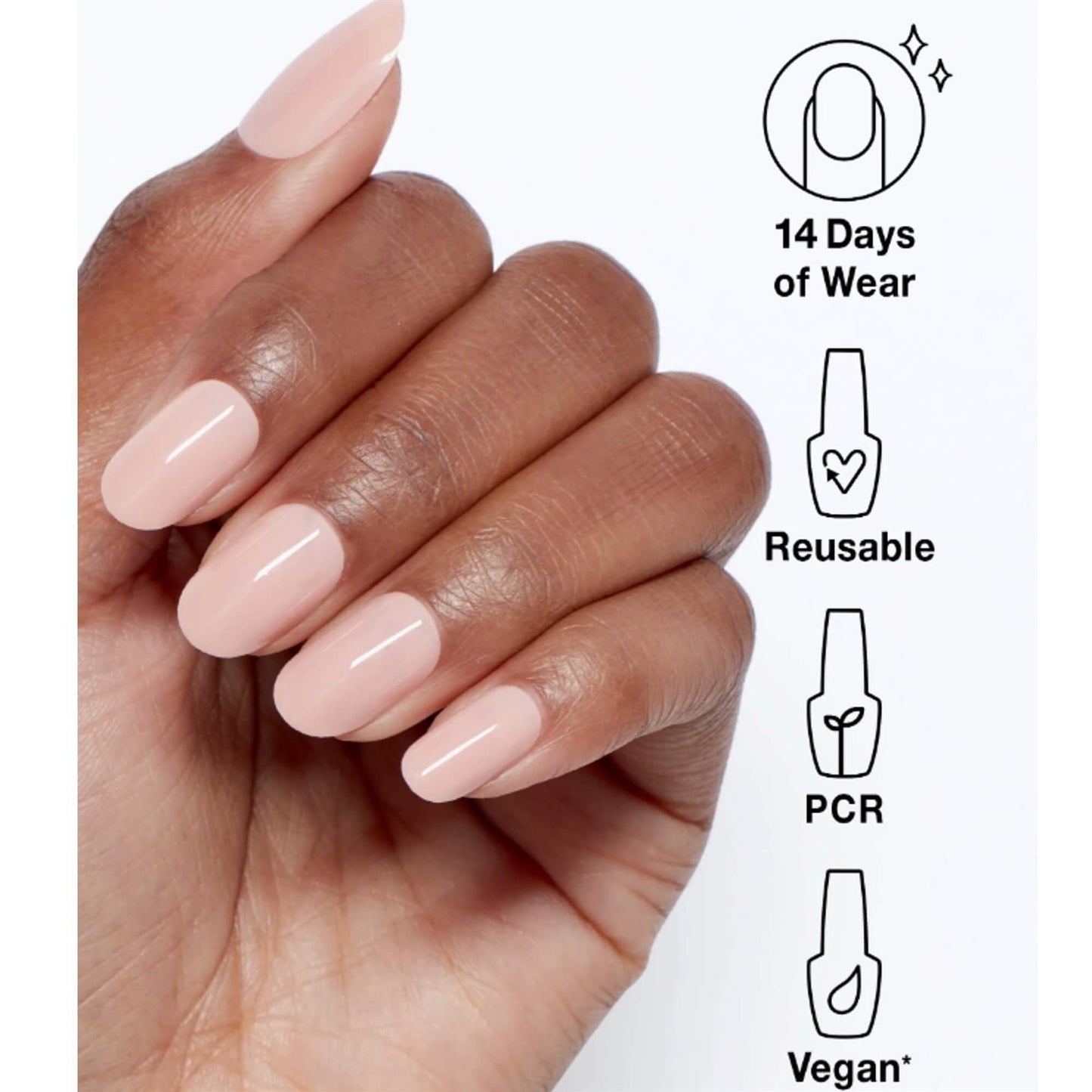 OPI xPRESS/ON Classic Instant Gel Effect False Nails