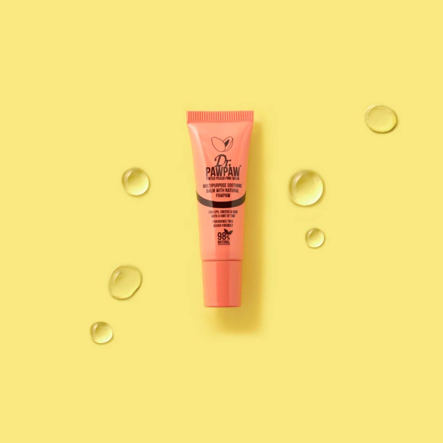 Dr. PawPaw Tinted Peach Pink Lip Balm - 10m