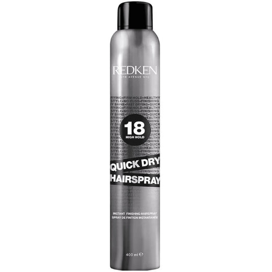 Redken 18 Quick Dry Instant Finishing Hairspray - 400ml